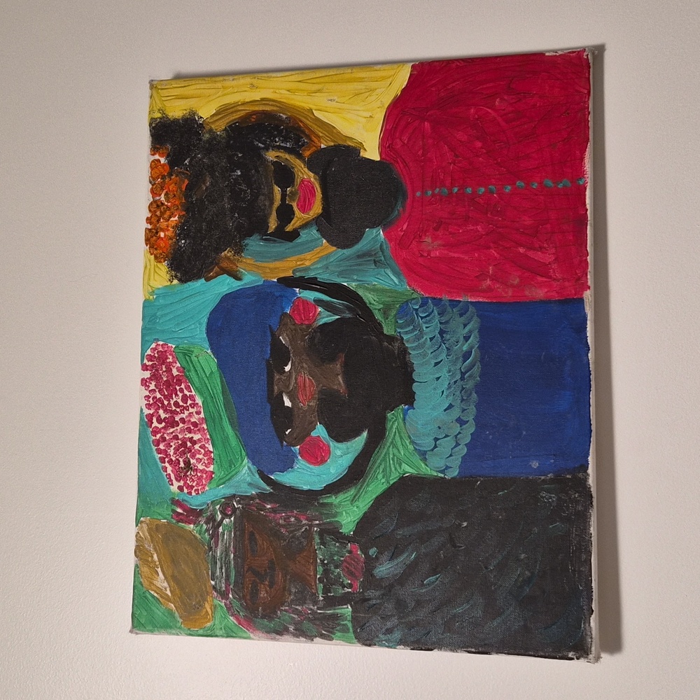 Vibrant Abstract Canvas Art